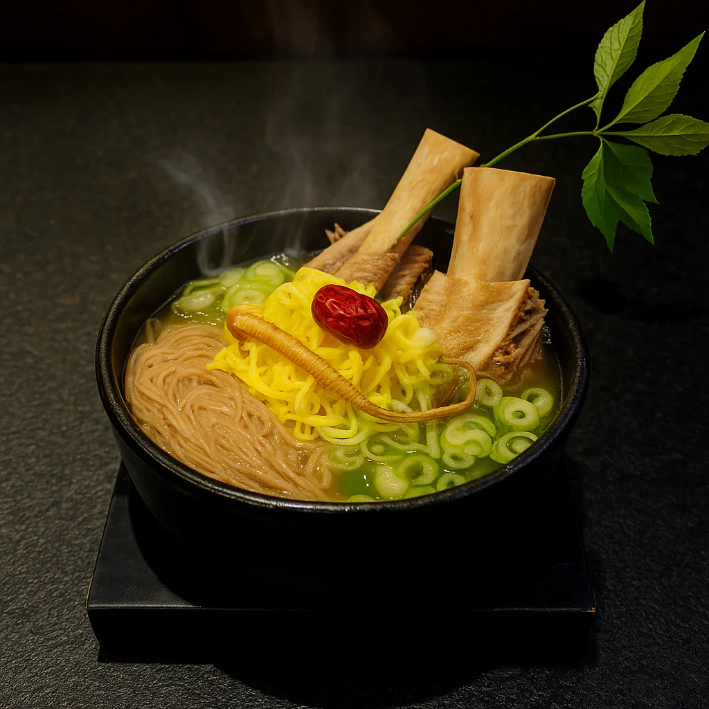 Wang Galbi-tang with 6-Year Wild-Simulated Ginseng and Buckwheat Noodles (Limited)