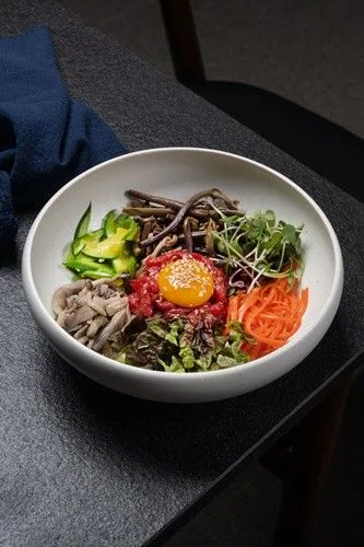 Hanwoo 1++ Yuja Yukhoe Bibimbap