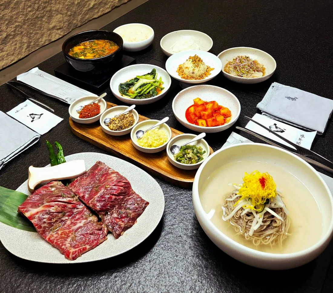 Suwon-Style Salt-Seasoned Wang Galbi Lunch Set
