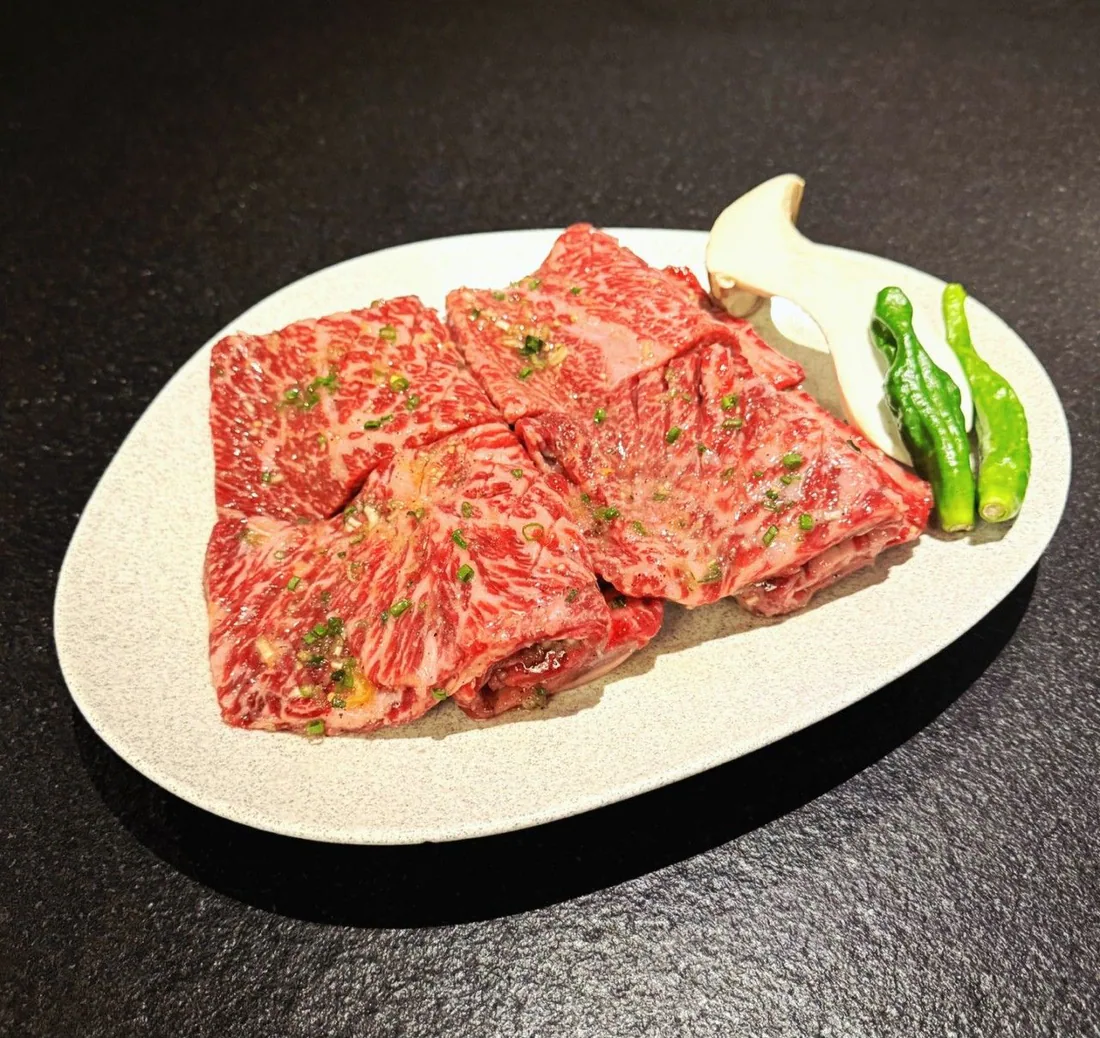 Premium Suwon-Style Salt-Seasoned Wang Galbi, Full Platter